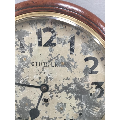 78 - VICTORIAN RAILWAY LNER FUSSEE CLOCK