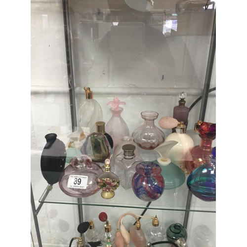 89 - LARGE COLLECTION OF PERFUME BOTTLES