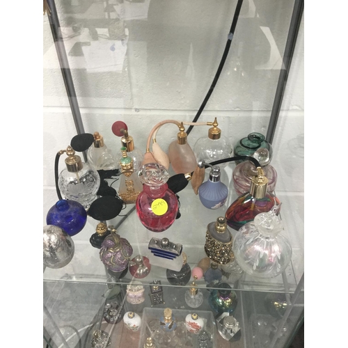 89 - LARGE COLLECTION OF PERFUME BOTTLES