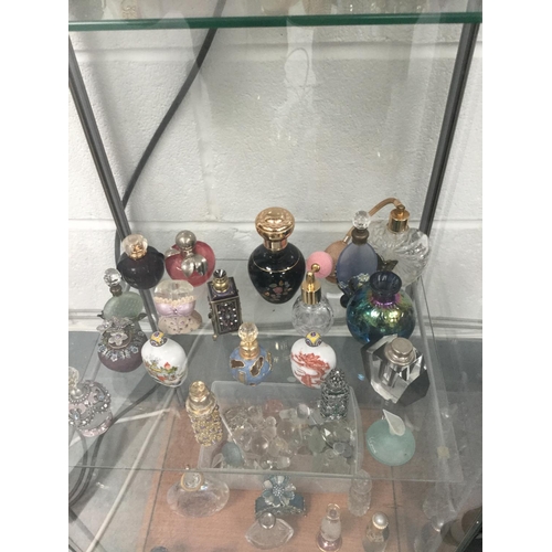 89 - LARGE COLLECTION OF PERFUME BOTTLES