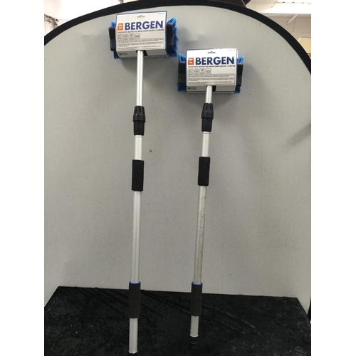 90 - 2 NEW BERGEN WASH BRUSHES