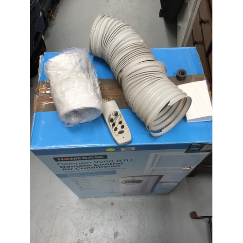 182 - COMPACT 9000BTU REMOTE CONTROL AIR CONDITIONING UNIT IN BOX