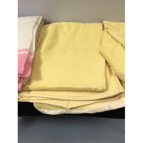 188 - 3 VINTAGE BLANKETS