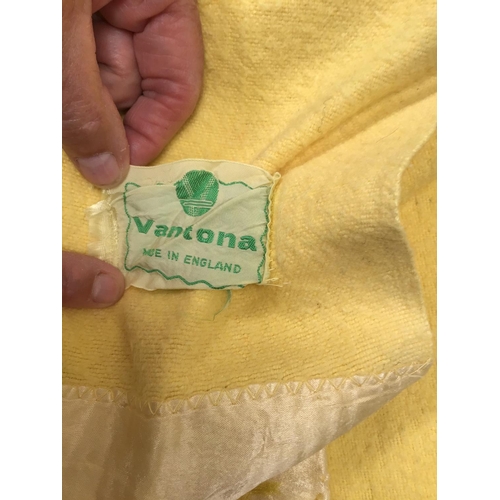 188 - 3 VINTAGE BLANKETS