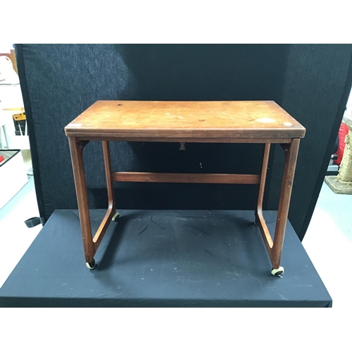 221 - MACKINTOSH VINTAGE TEAK TABLE WITH FOLDING TOP - 29