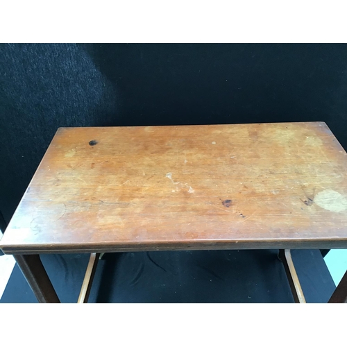 221 - MACKINTOSH VINTAGE TEAK TABLE WITH FOLDING TOP - 29