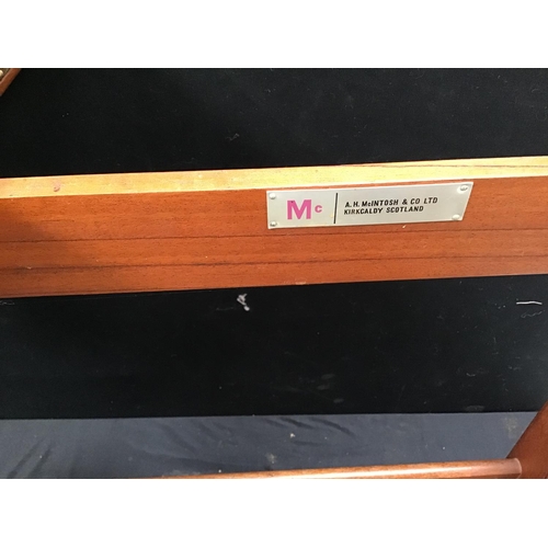 221 - MACKINTOSH VINTAGE TEAK TABLE WITH FOLDING TOP - 29
