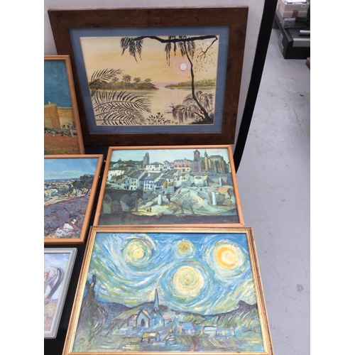 228 - QTY OF FRAMED PICTURES