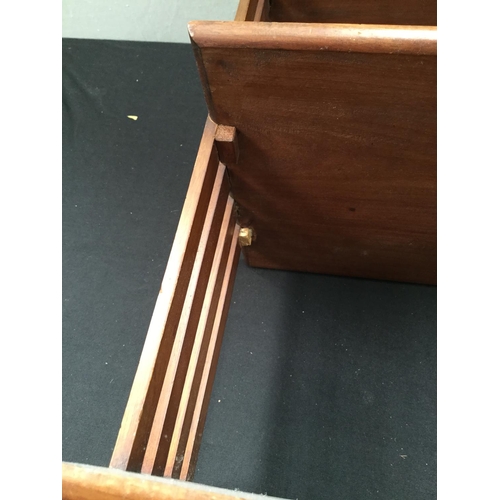 233 - MAHOGANY INLAID 3 TIER CAKE STAND POSSIBLE GLASGOW SCHOOL - LOOSE
