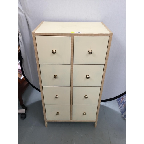 240 - MODERN 8 DRAWER CHEST - 21