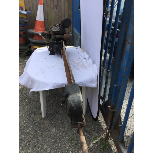 66 - DANARM MILITARY PETROL 2 MAN CHAINSAW
 NUMBER - WDB4368