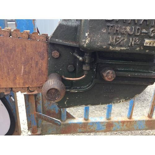 66 - DANARM MILITARY PETROL 2 MAN CHAINSAW
 NUMBER - WDB4368