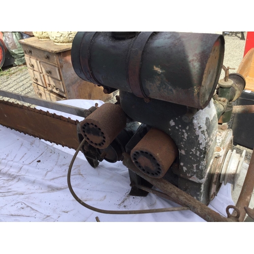 66 - DANARM MILITARY PETROL 2 MAN CHAINSAW
 NUMBER - WDB4368