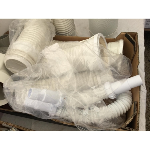 106 - 2 BOXES OF PLUMBING ACCESSORIES