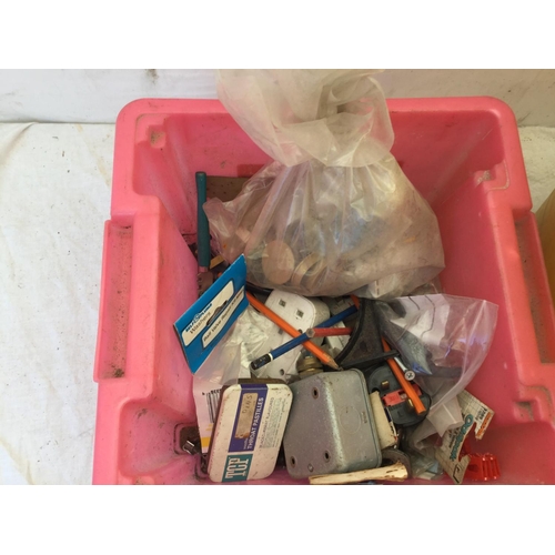 98 - 2 TUBS OF HARDWARE