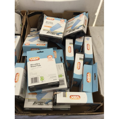 113 - 2 BOXES OF VAX MICROFIBER WAND PADS ETC