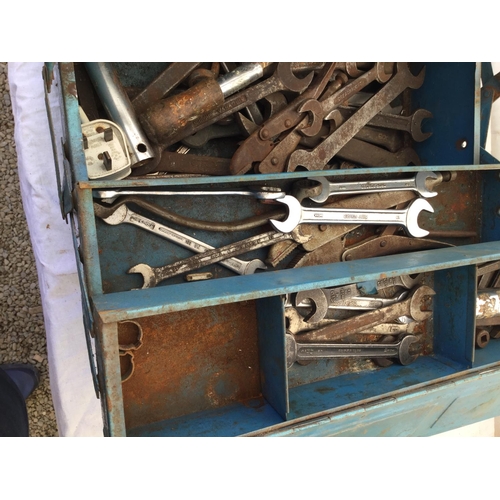 118 - 2 METAL TOOL BOXES AND TOOLS
