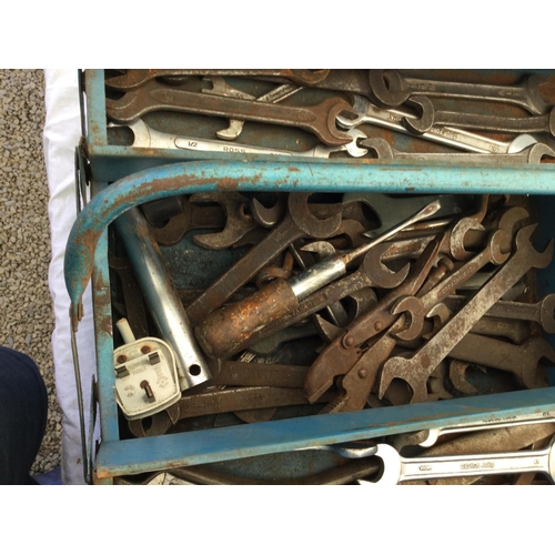 118 - 2 METAL TOOL BOXES AND TOOLS