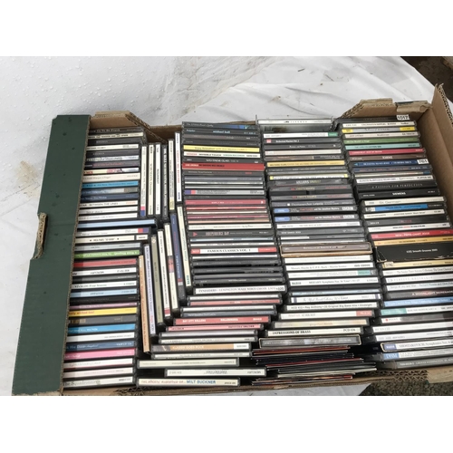 132 - 3 BOXES OF CD'S