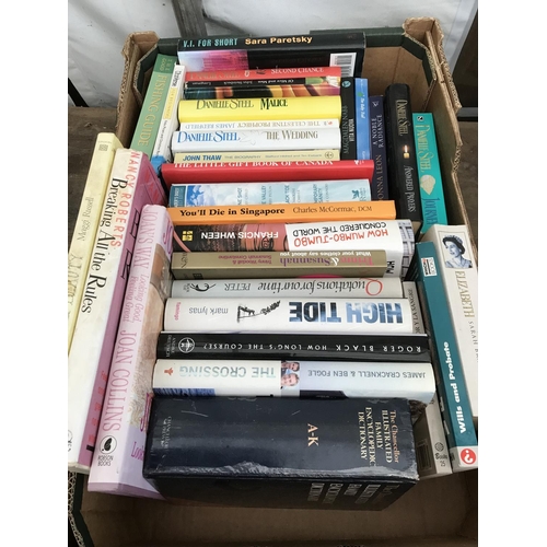 175 - 9 BOXES OF BOOKS