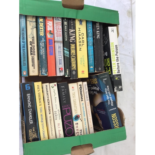 204 - 12 BOXES OF BOOKS