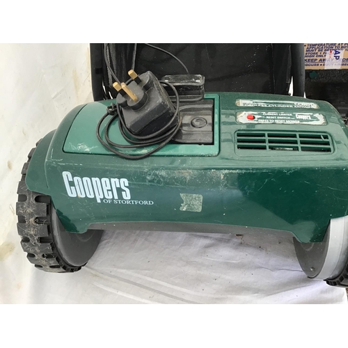 210 - RECHARABLE CORDLESS CYLINDER MOWER COMPLETE W/O