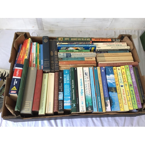 222 - 7 BOXES OF BOOKS