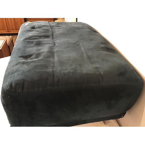 453 - LARGE SUEDE UPHOLSTERED FOOTSTOOL
24 X 34