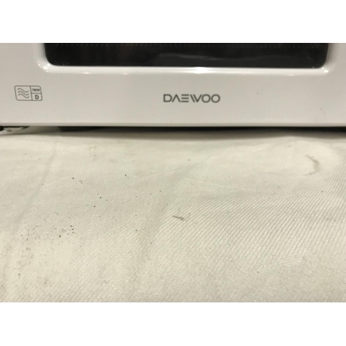 492 - DAWOO MICROWAVE OVEN WITH INSTRUCTIONS