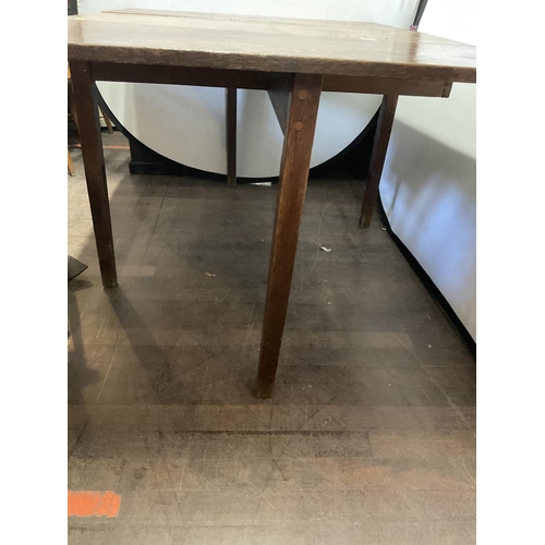 536 - EARLY GEORGIAN OAK FULL DROP GATE LEG TABLE
58 X 40