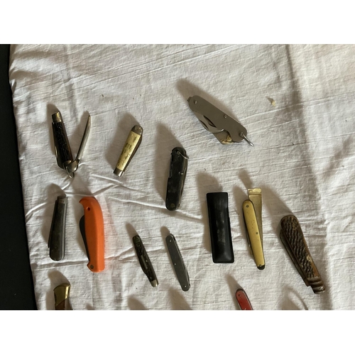 346 - COLLECTION OF PENKNIVES