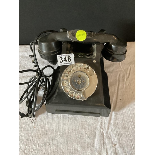 348 - VINTAGE TELEPHONE