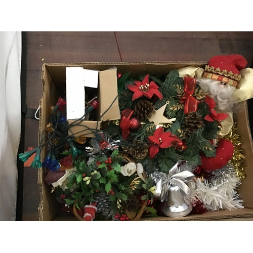 440 - 2 BOXES OF CHRISTMAS DECORATIONS