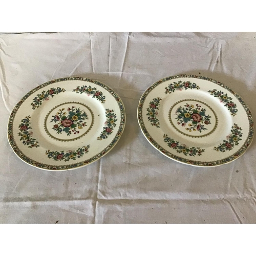 263 - 4 BOXES OF CHINA TO INC A TEA SET WALL PLATES ETC