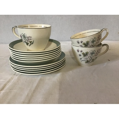 263 - 4 BOXES OF CHINA TO INC A TEA SET WALL PLATES ETC