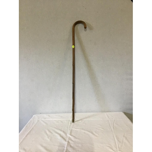 266 - WALKING STICK AND 2 WALKING CANES