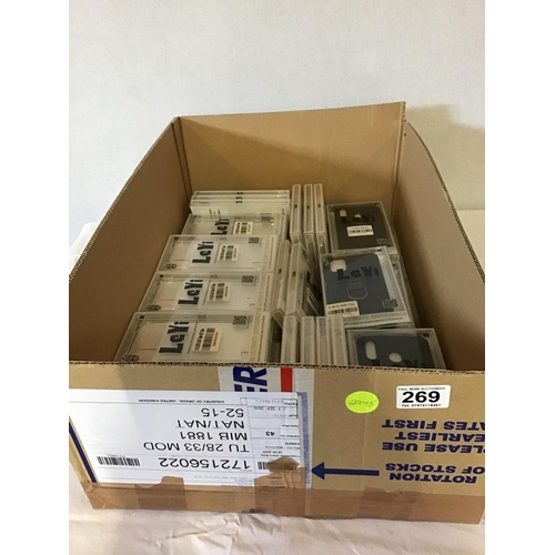 269 - BOX OF NEW PHONE CASES