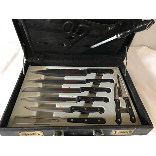 280 - 13 PIECE CUTLERY SET IN CASE