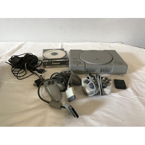 281 - SONY PLAYSTATION AND GAMES