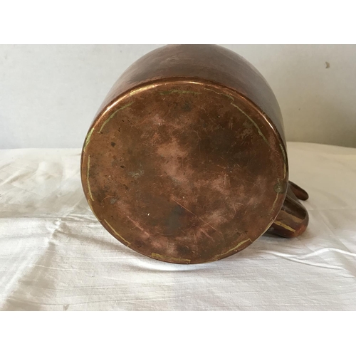 285 - COPPER AND BRASS SAMOVAR AND A VICT COPPER KETTLE