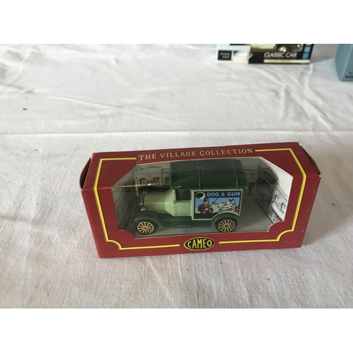 298 - COLLECTION OF MODEL CARS VANS ETC