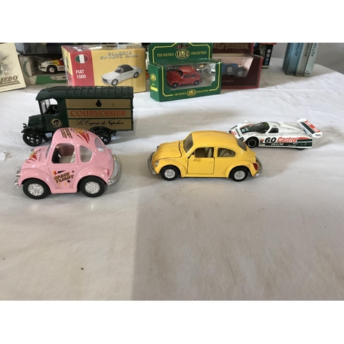 298 - COLLECTION OF MODEL CARS VANS ETC