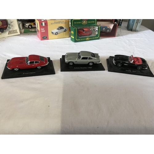 298 - COLLECTION OF MODEL CARS VANS ETC