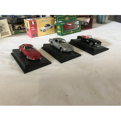 298 - COLLECTION OF MODEL CARS VANS ETC