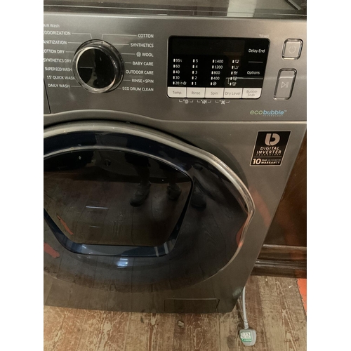 630 - SAMSUNG DIGITAL INVERTER ECO BUBBLE AUTOMATIC WASHING MACHINE COST £700
12 MONTHS OLD *TRANSIT BOLTS... 