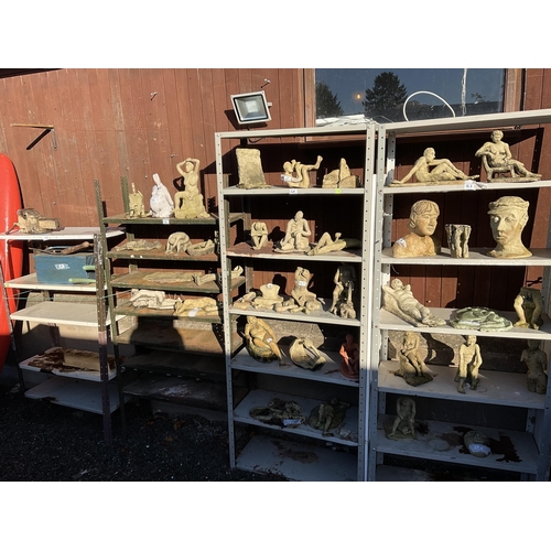 26 - 4 SETS OF METAL SHELVES A/F
H 60