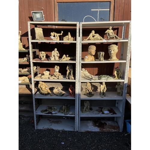 26 - 4 SETS OF METAL SHELVES A/F
H 60