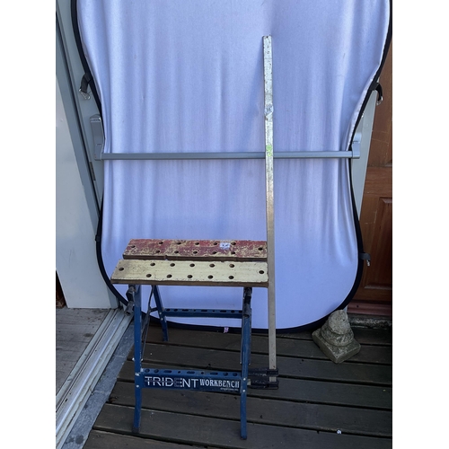 35 - LARGE SASH CLAMP AND WORK MATE