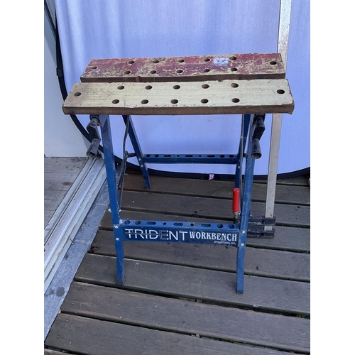 35 - LARGE SASH CLAMP AND WORK MATE