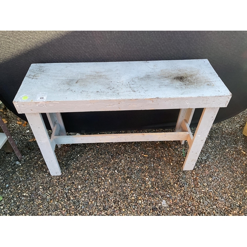 48 - WOODEN STAGEING